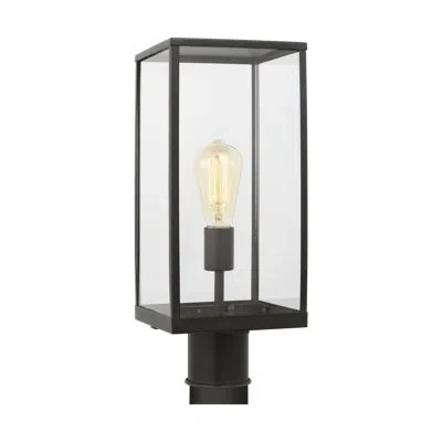 Scott Living Howell Medium Post Lantern In Antique Bronze