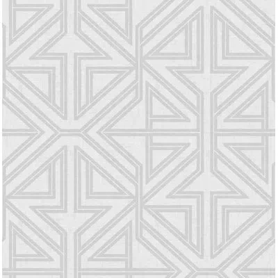 Scott Living Kachel 33' L X 20.5" W Wallpaper Roll In Gray
