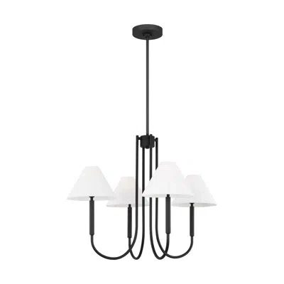 Scott Living Porteau Large Chandelier In Midnight Black
