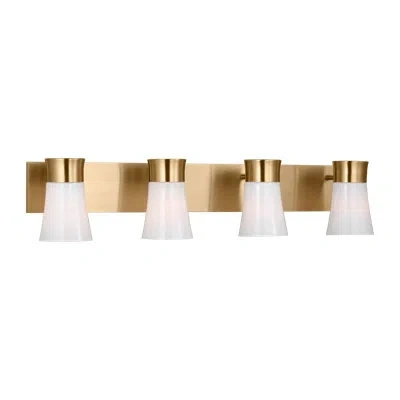 Scott Living Roy Extra Large Vanity In Satin Brass