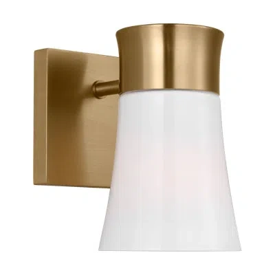Scott Living Roy Small Vanity In Satin Brass
