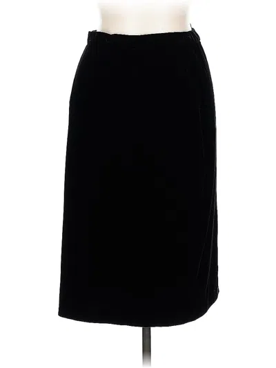 Pre-owned Scott Mcclintock Formal Skirt In Black