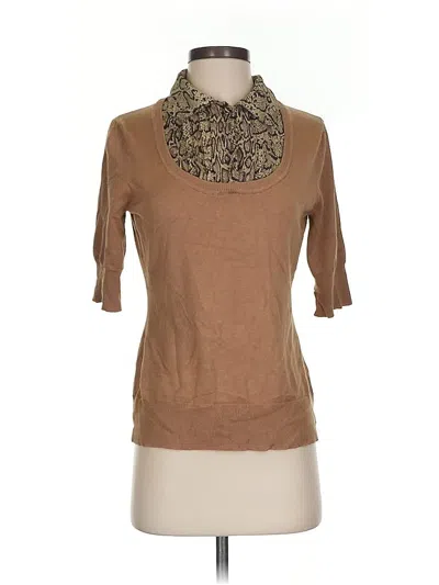 Pre-owned Scott Taylor Cardigan Sweater In Brown