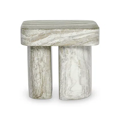 Scout & Nimble Arcadia Stone Side Table