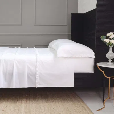 Scout & Nimble Audrey Ruffle Cotton Percale Sheet Set