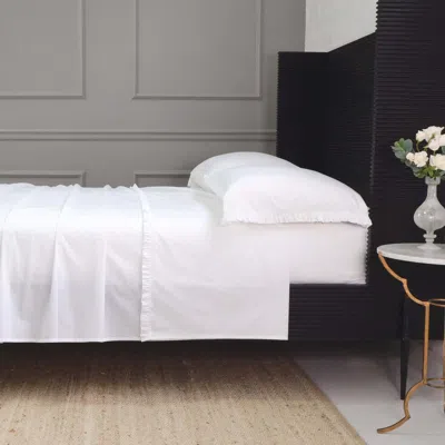 Scout & Nimble Audrey Ruffle Cotton Percale Sheet Set