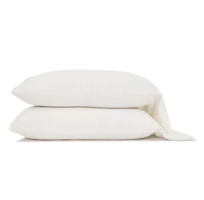 Scout & Nimble Bamboo White Linen Sheet Set