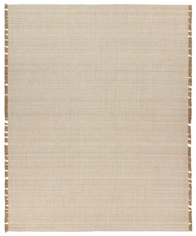 Scout & Nimble Bandera Handmade Solid Cream/beige Rug