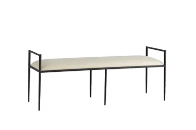 Scout & Nimble Barbana White Muslin Bench