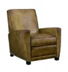 Scout & Nimble Bastille Camel Brown Leather Recliner