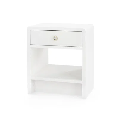 Scout & Nimble Benjamin Linen 1 Drawer Side Table