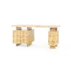 Scout & Nimble Bernard Burl Wood Desk