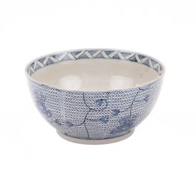 Scout & Nimble Blue & White Porcelain Chain Bowl