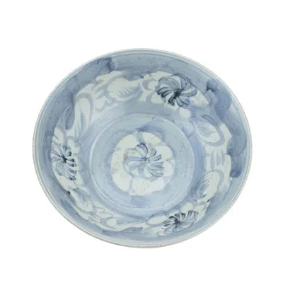 Scout & Nimble Blue & White Porcelain Silla Sea Grass Plate