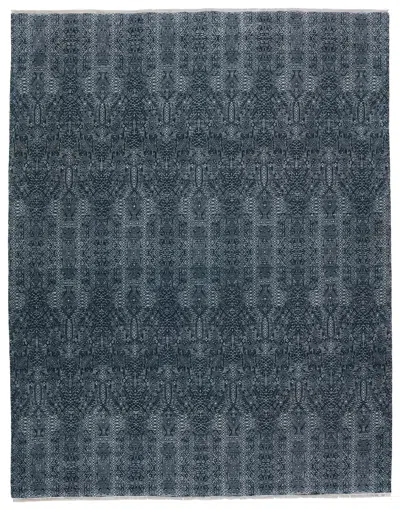 Scout & Nimble Bram Tribal Dark Blue/ Ivory Rug
