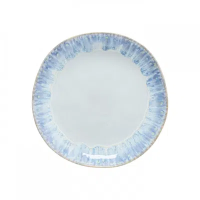 Scout & Nimble Brisa Ceramic Stoneware Dinner Plate, Set Of 6   Ria Blue