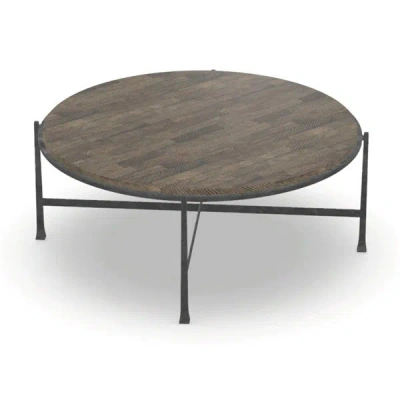Scout & Nimble Brut Round Cocktail Table