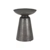 Scout & Nimble Catalan Matte Graphite Outdoor Accent Table