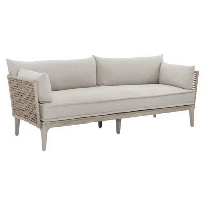 Scout & Nimble Catalonia Sun Washed Teak Outdoor Sofa