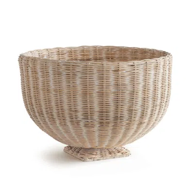 Scout & Nimble Charleston Rattan Footed Bowl