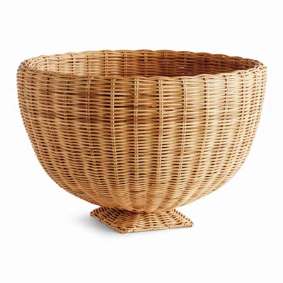 Scout & Nimble Charleston Rattan Footed Bowl