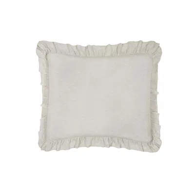 Scout & Nimble Charlie Linen Euro Sham   Flax