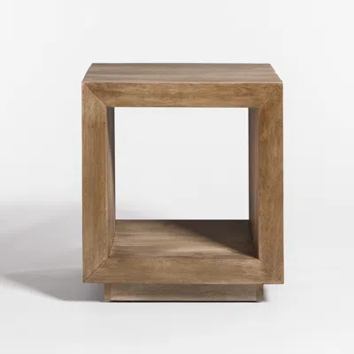 Scout & Nimble Chicago Light Ash Mango End Table