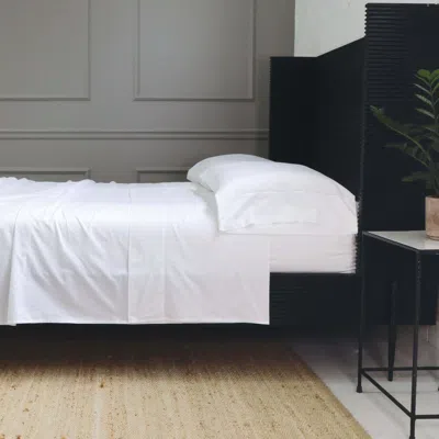 Scout & Nimble Classico Hemstitch Cotton Sateen Sheet Set