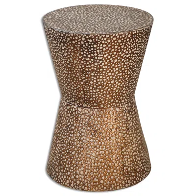 Scout & Nimble Cutler Drum Shaped Accent Table