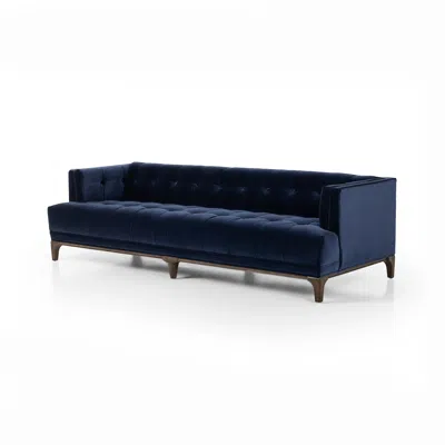 Scout & Nimble Dylan Sapphire Navy Parawood Sofa