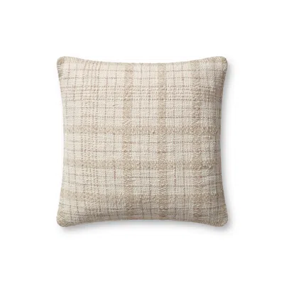 Scout & Nimble Fern Ivory  / Beige Pillow