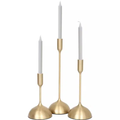 Scout & Nimble Ferris Decorative Taper Candle Holders, Set Of 3