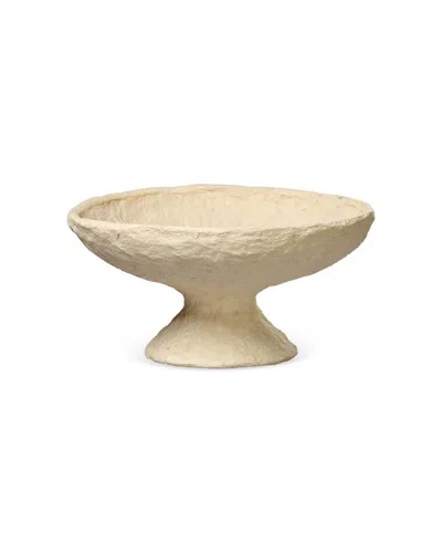 Scout & Nimble Garden Cotton Mache Pedestal Bowl