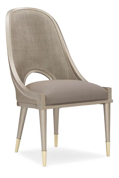 Scout & Nimble Gold Modern Cane I Join You Dining Table