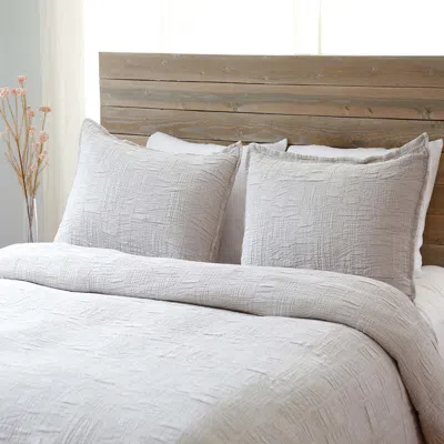 Scout & Nimble Harbour Cotton Taupe King Coverlet