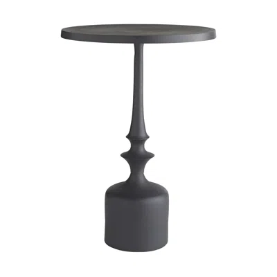 Scout & Nimble Huntlee Charcoal Aluminum Accent Table
