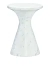 Scout & Nimble Interiors Isabelle White Marble Drink Table