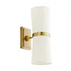 Scout & Nimble Inwood Antique Gold Brass Single Steel Sconce