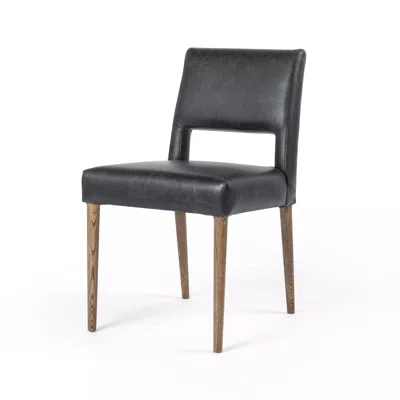 Scout & Nimble Joseph Black Durango Smoke Dining Chair