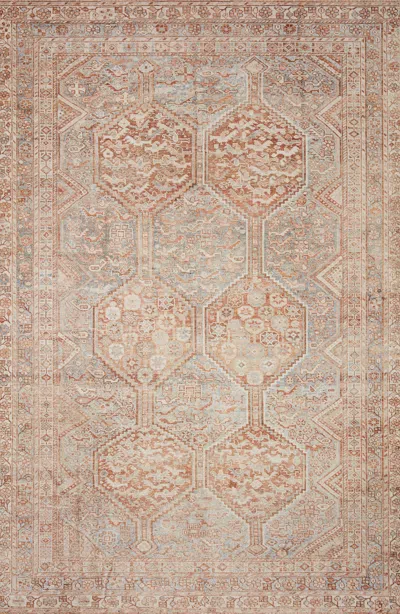 Scout & Nimble Jules Tangerine / Mist Rug