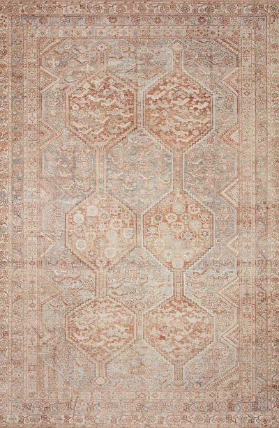 Scout & Nimble Jules Tangerine / Mist Rug