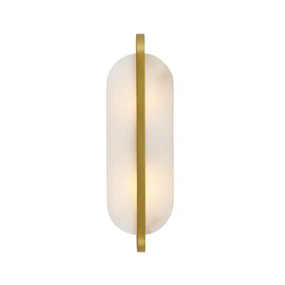 Scout & Nimble Julius White Alabaster Sconce