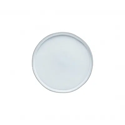 Scout & Nimble Lagoa Eco Gres Salad And Dessert Plate, Set Of 6   White