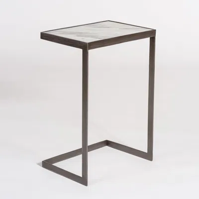Scout & Nimble Laguna Burnished Riviera Steel Accent Table