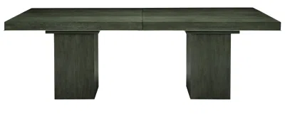Scout & Nimble Linea Rectangular Cerused Charcoal Dining Table
