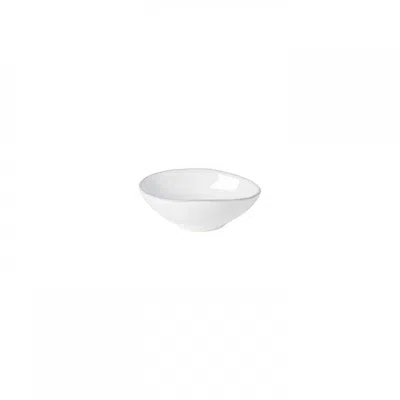 Scout & Nimble Livia Ceramic Stoneware Mini Lustrous Oval Bowl, Set Of 6   White