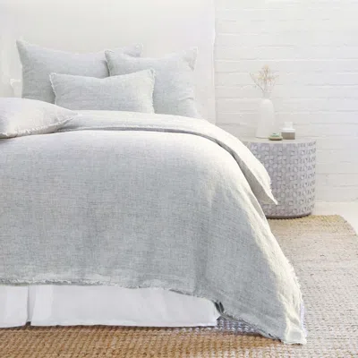 Scout & Nimble Logan Navy Linen King Duvet Cover