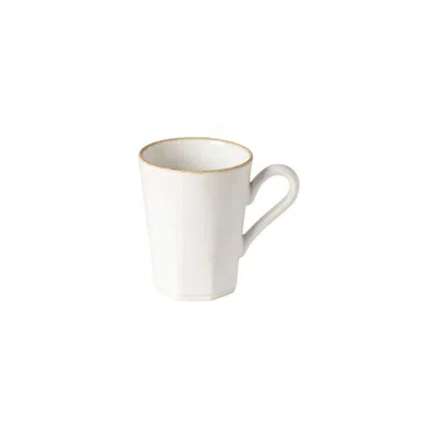 Scout & Nimble Luzia Ceramic Stoneware Mug, Set Of 6   Cloud White