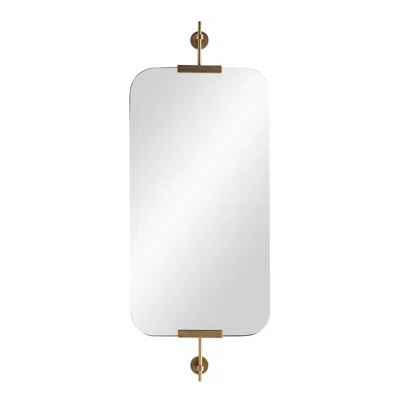 Scout & Nimble Madden Antique Gold Brass Mirror