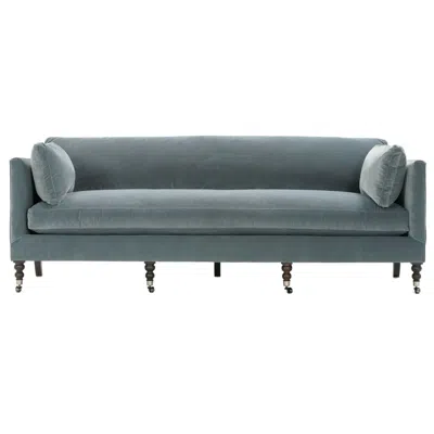 Scout & Nimble Madeline 90" Slate Bench Cushion Sofa